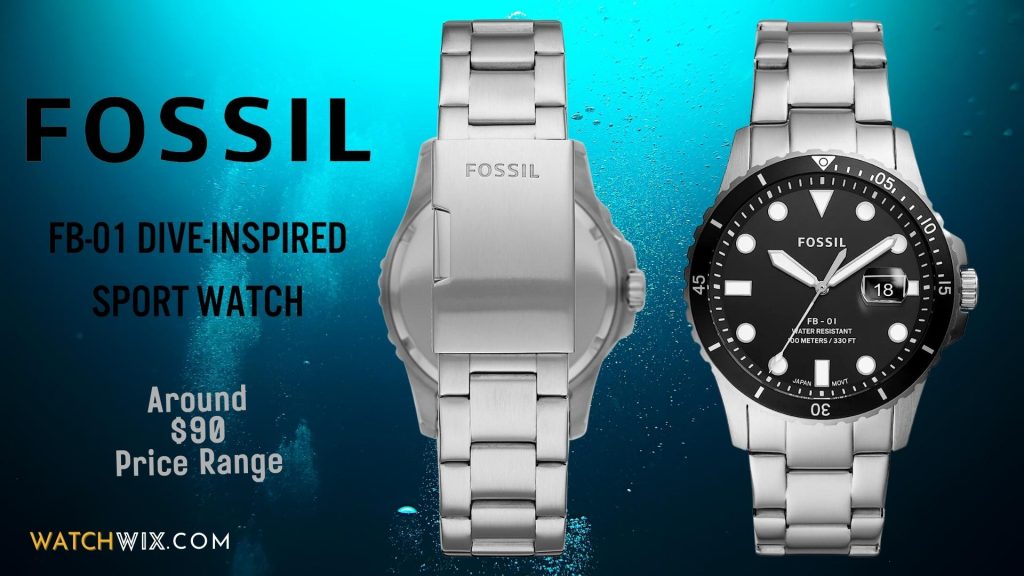 Fossil FB-01 Men's Dive-Inspired Sport Watch