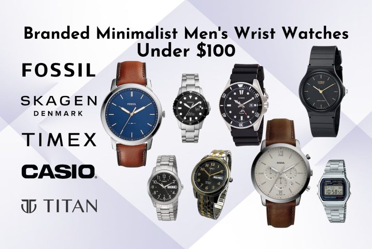 Branded Minimalist Men’s Watches Below $100 – Top 12