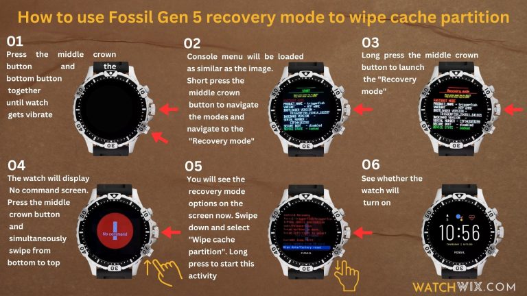 Why Fossil Gen 5 Smartwatch Not Turning On: 4 Tips to Fix