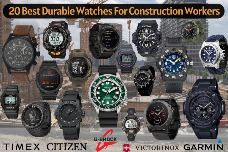 20 Best Durable Watches For Construction Workers