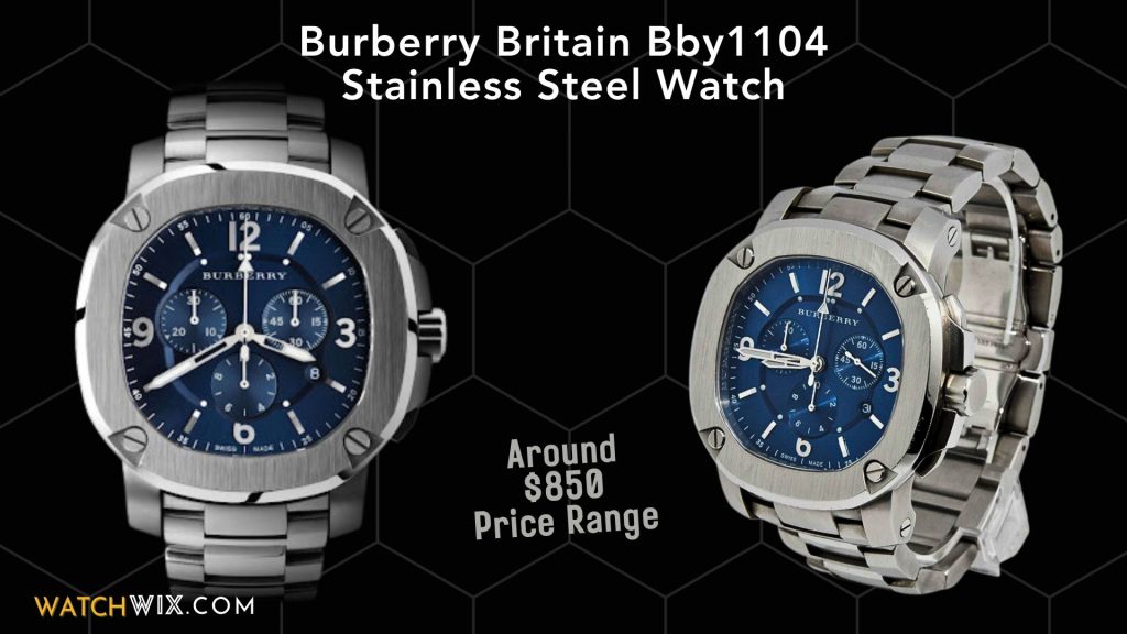 Burberry Britain Bby1104 Stainless Steel Watch