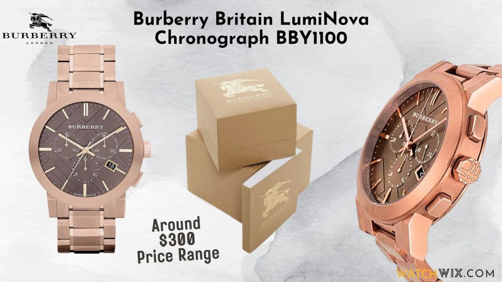 Burberry Britain LumiNova Chronograph BBY1100 Watch