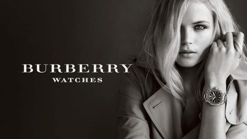 Burberry Watches Advertisement