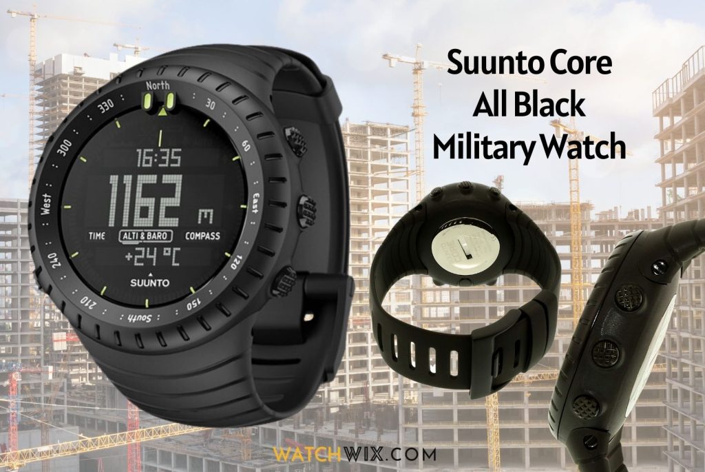 Suunto Core All Black Military Watch