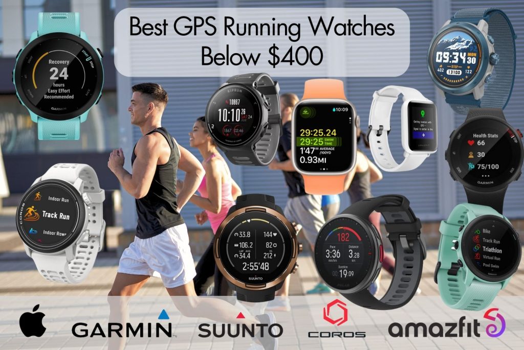 Best Low Priced GPS Running Watches - Below 400