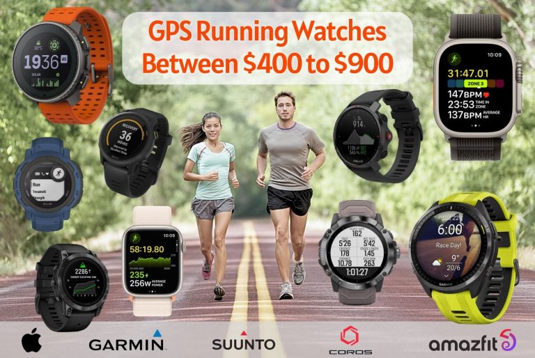 GPS Running Watches Between $400 & $900 (2024 Latest)