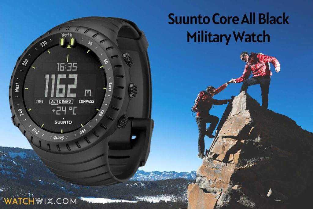 Suunto Core All Black Military Watch