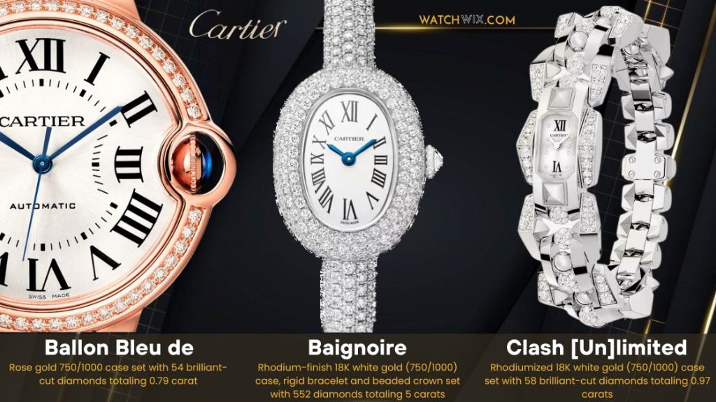 Cartier High-End Luxury Models